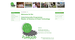 Desktop Screenshot of iupfood.be